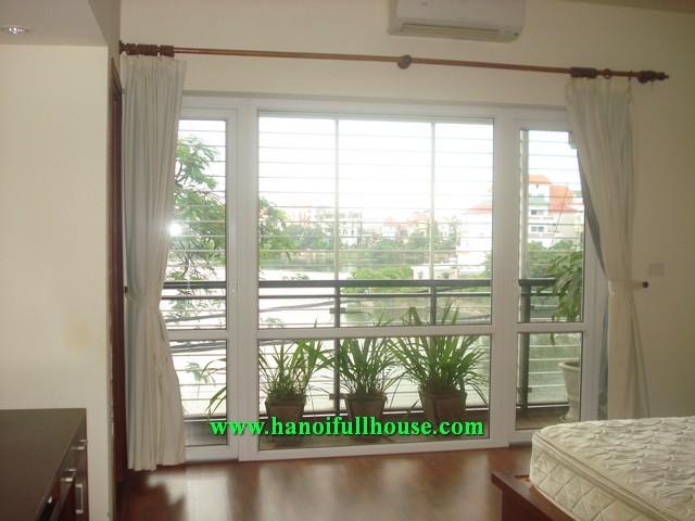 West lake view fully furnished serviced apartment for rent in To Ngoc Van street, Tay Ho