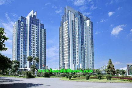Large 3 bedrooms apartment in Ciputra - The Links Tower for rent 