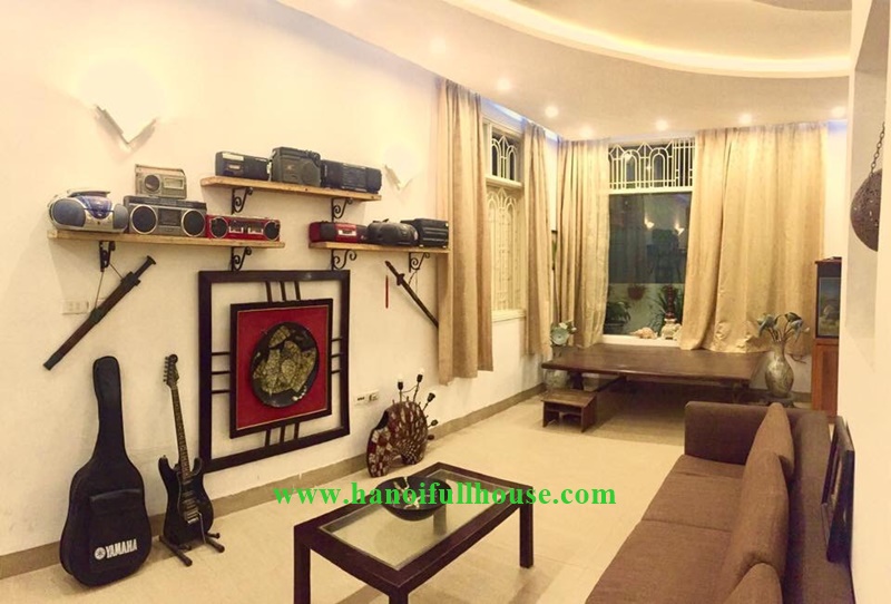 Hanoi housing with 06 bedrooms, full furnished for rent in Tay Ho