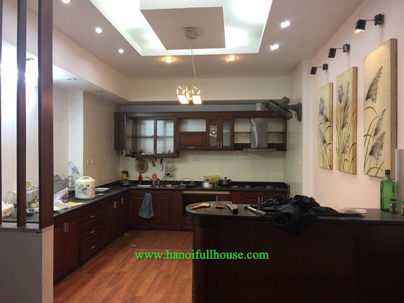 Un-furnished house in Tu Liem for rent, four bedrooms