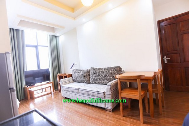 Cau Giay- A good apartment with full service to rent, 01 bedroom, furnished and near KeangNam Tower