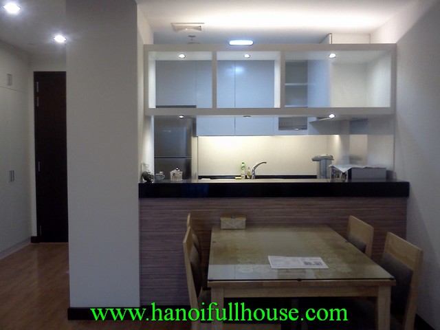 2 bedroom fully furnished apartment for rent in Hoa Binh Green, Lane 376 Buoi street, Ba Dinh dist
