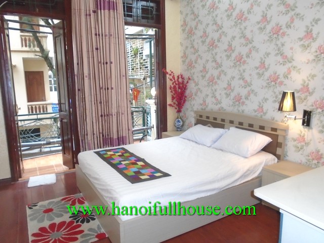 House in Ha Noi centre for rent. House with 3 bedrooms, 3 bathroom, modern furnished
