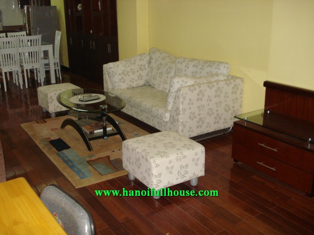 Nice serviced apartment in Ha Noi for rent now, 2 bedroom, 2 bathroom, fully furnished