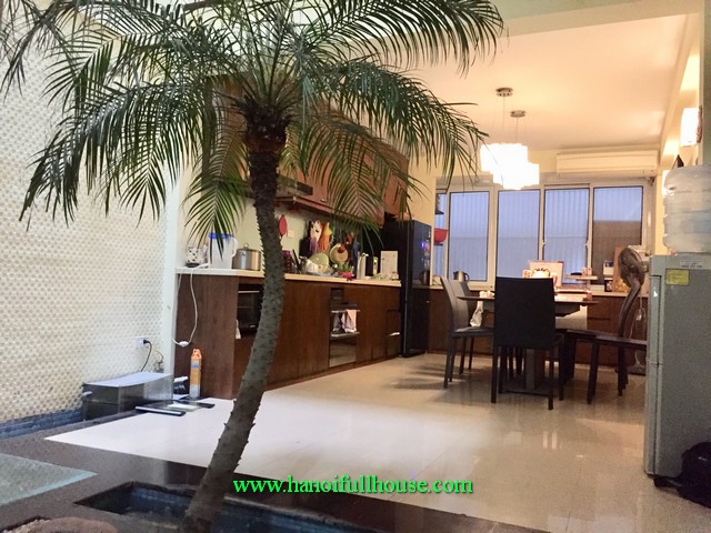 Find a nice house in Hoan Kiem district to stay and work. Four bedroom furnished house in Hanoi center