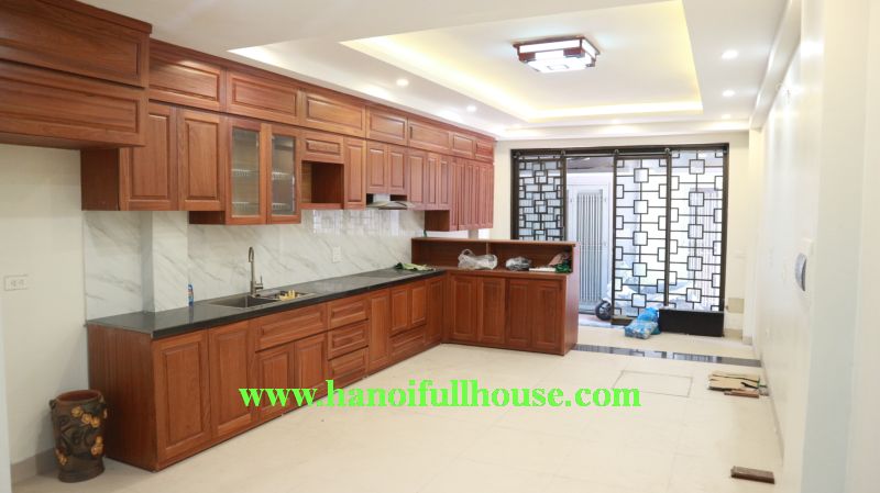 Closed 04 bedrooms house in Trinh Cong Son street, near West lake for rent