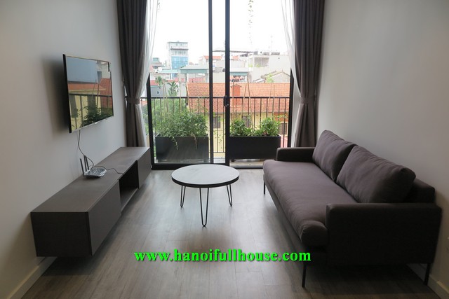 Nice apartment on Trinh Cong Son street, great decoration, 1 bedroom, furnished and equipped for rent.