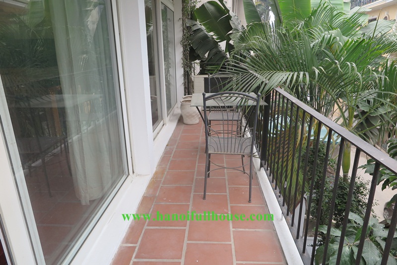 The good value 02 bedrooms with lots of natural light, balcony and swimming pool on Tay Ho street