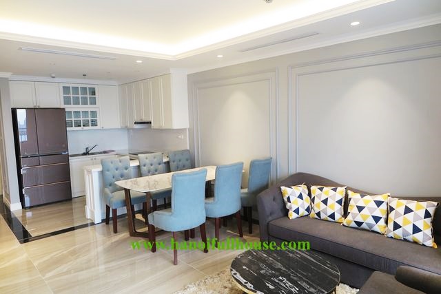 2 bedroom apartment with Lake view on high floor for rent in Tan Hoang Minh - Xuan Dieu - D.'Le Roi Soleil