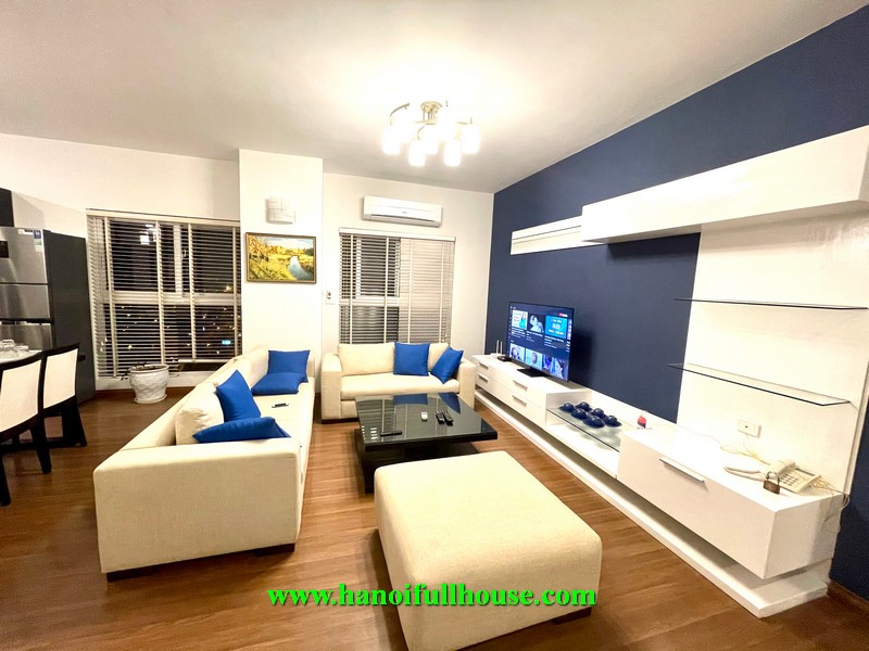 Wonderful apartment with 3 bedroom, open view, beautiful balcony in Tay Ho, Ha Noi for lease