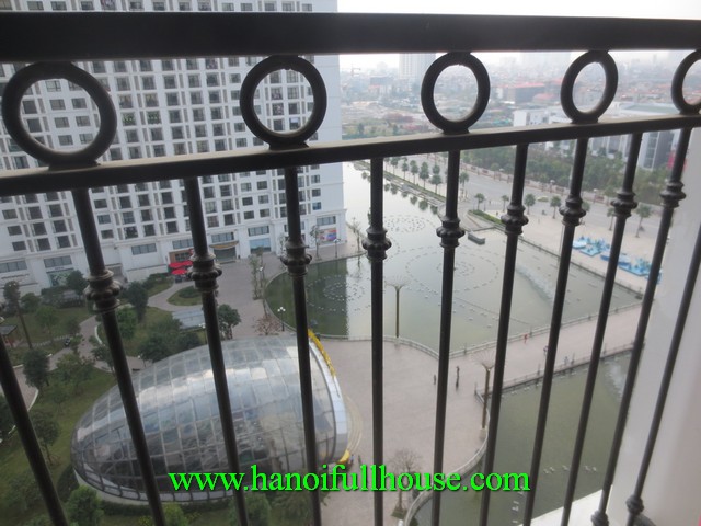 Furnished apartment with 2 bedroom in Times City Ha Noi for rent