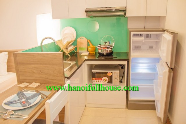 Luxury studio serviced apartment rentals in Cau Giay dist, HN