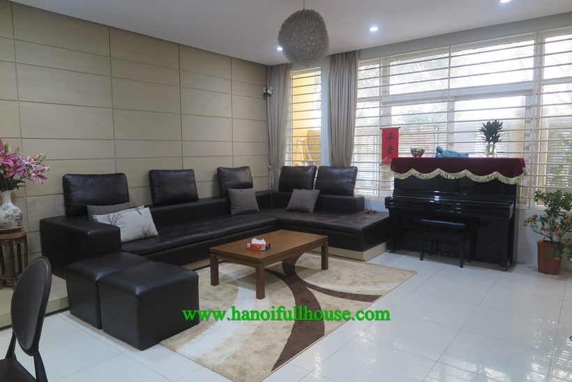 House with big terrace , 4 bedrooms, full furnished in Xuan Thuy, Cau Giay dist for lease