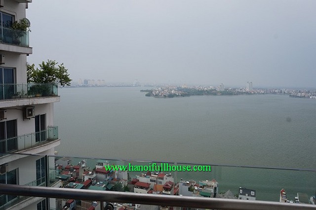 Simple apartment but its nice at Golden West Lake Tower- Hanoi for lease