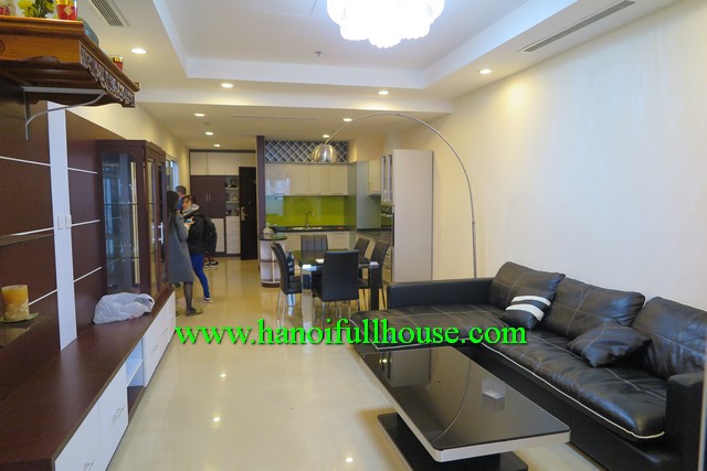 3 bedroom fully furnished/equipped apartment in Royal City in Thanh Xuan Dist, HN