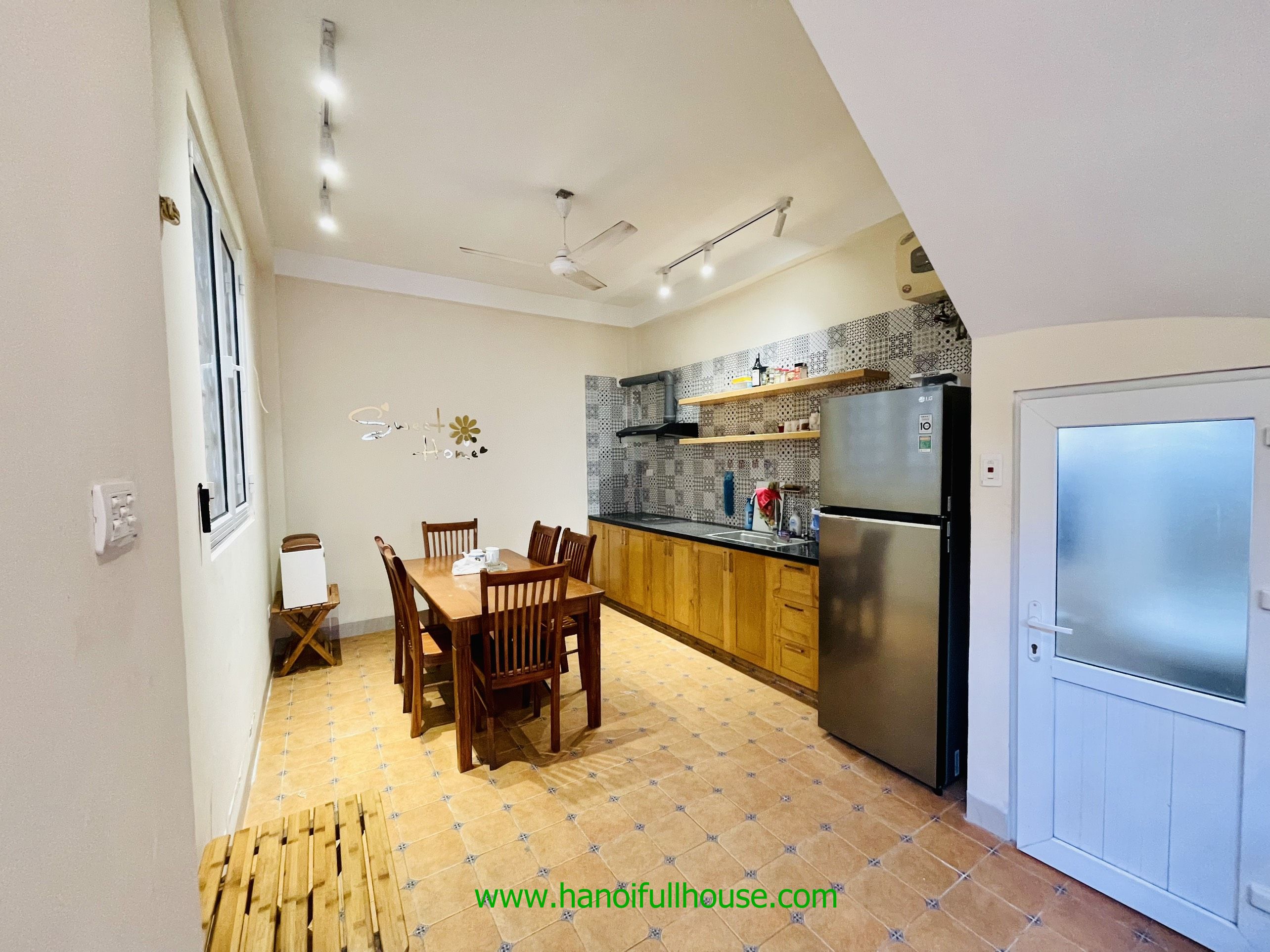 Modern house with 5 bedrooms, full furniture in Tay Ho for lease