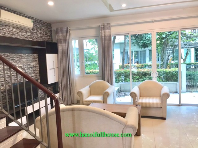 Furnished semi-house in Parkcity Hanoi- A wonderful home for Expats