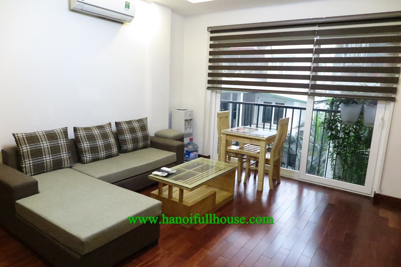 Fully service and furnished apartment with one bedroom in Ba Dinh center