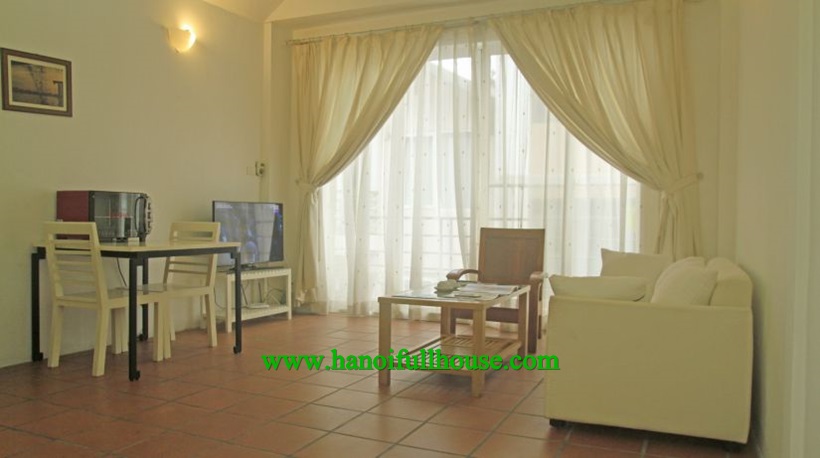 Spacious apartment for rent in Ba Dinh center