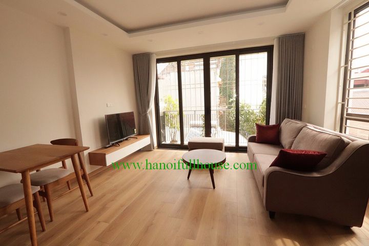 Fully- furnished apartment with 2 bedrooms and 2 bathrooms near Lotte center