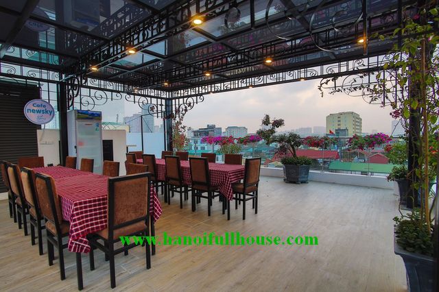 Brand new apartment with spacious terrace near Hanoi National University