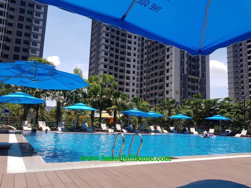 Modern 3 bedroom apartment for foreigners in Goldmark city 136 Ho Tung Mau