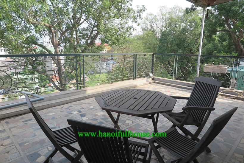 2 bedroom apartment with large balcony in Ba Dinh