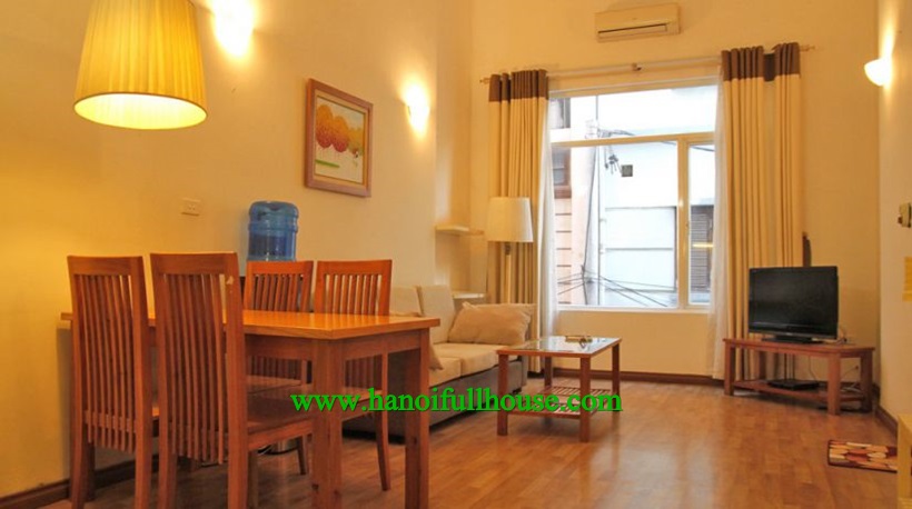 Fully furnished apartment for rent on Kim Ma street,Ba Dinh dist