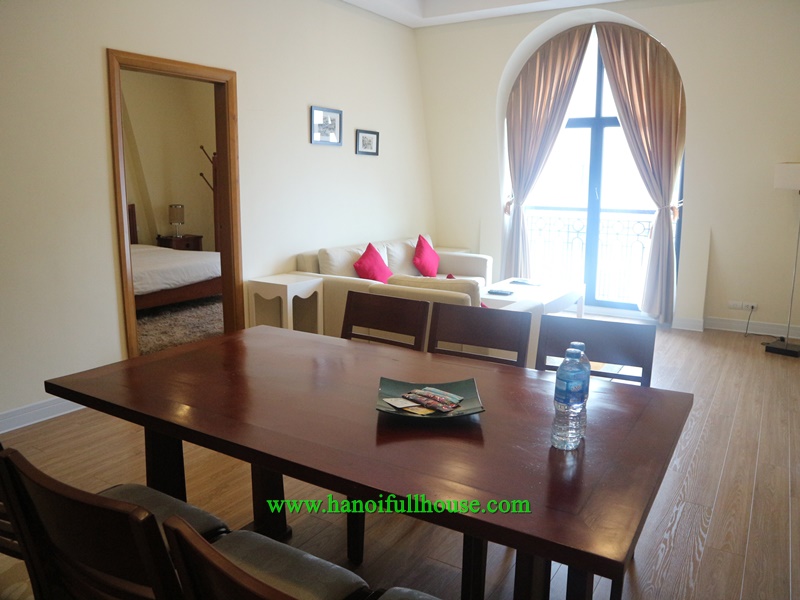 High-class serviced apartment for rent on high floor in Pacific Building - 83 Ly Thuong Kiet