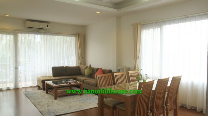 Charming furnished apartment with full service in Ba Dinh,close to Lotte center