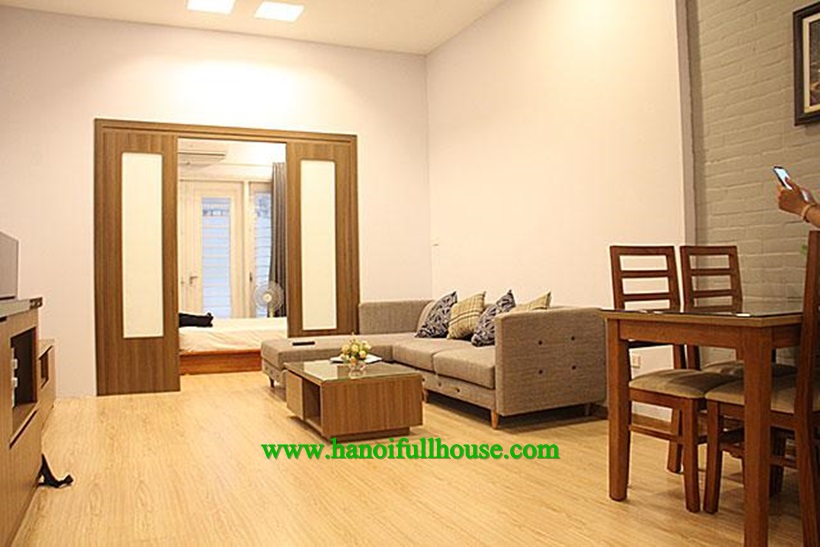 For rent one bedroom apartment with big balcony ,full service near Lotte center