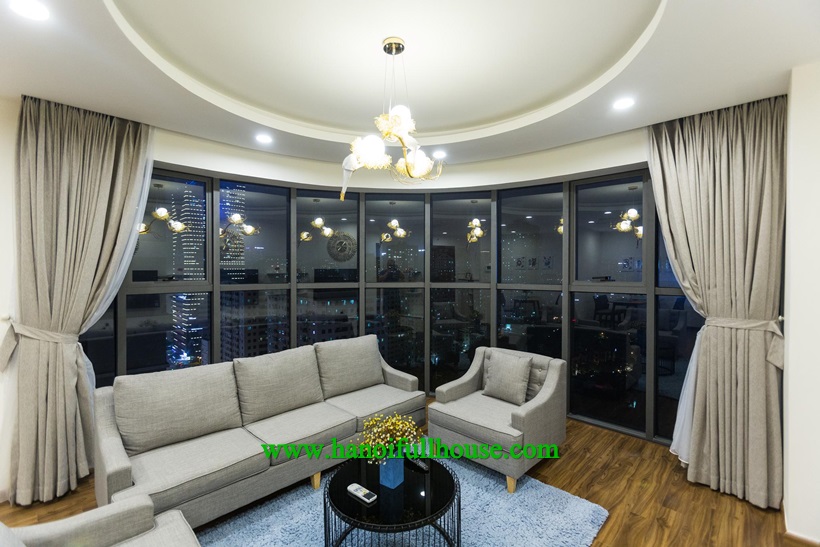 High-end apartment with full furniture in Golden Palm for rent
