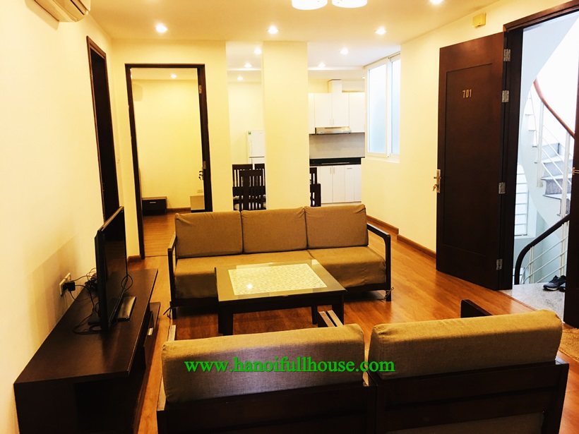 Furnished 3 bedroom apartment for rent near Cau Giay Park