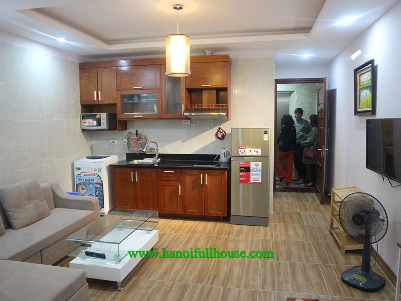 New apartment with balcony,full furnished in Ha Noi center