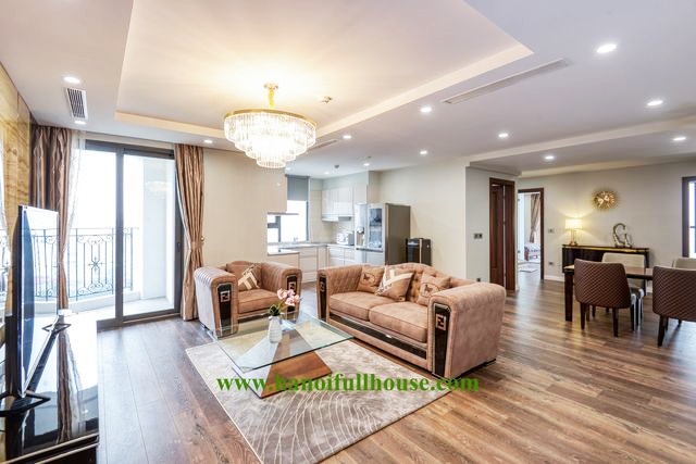 HDI apartment building - 55 Le Dai Hanh for rent, 3 bedrooms, luxurious. 
