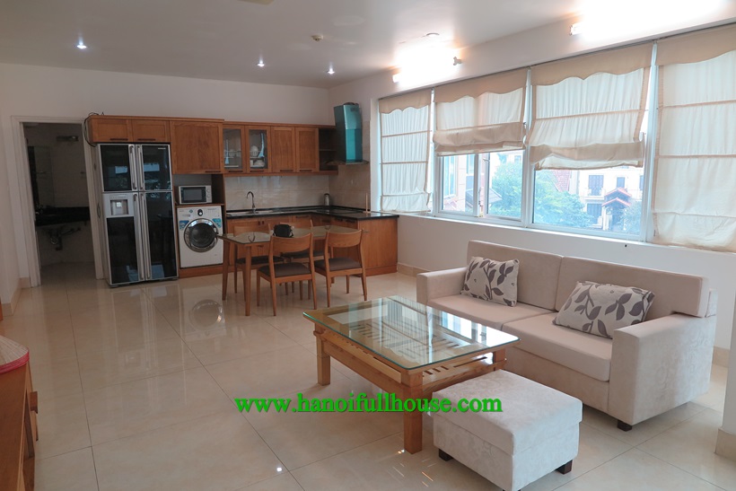 Spacious apartment with full service in Ba Dinh center