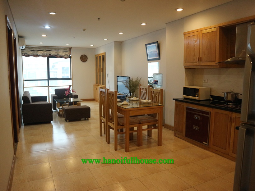 Nice 2 bedroom apartment for rent on Kim Ma Thuong street,Ba Dinh dist 