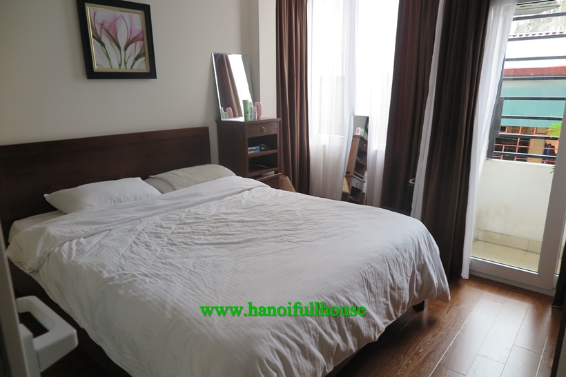 A serviced apartment for rent on Tran Quy Kien, Cau Giay street