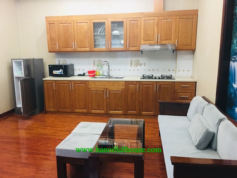 Ba Dinh housing to rent one bedroom apartment with full of light