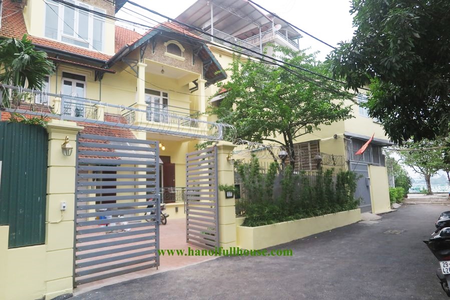 Large mansion to rent is on To Ngoc Van str with basic furniture
