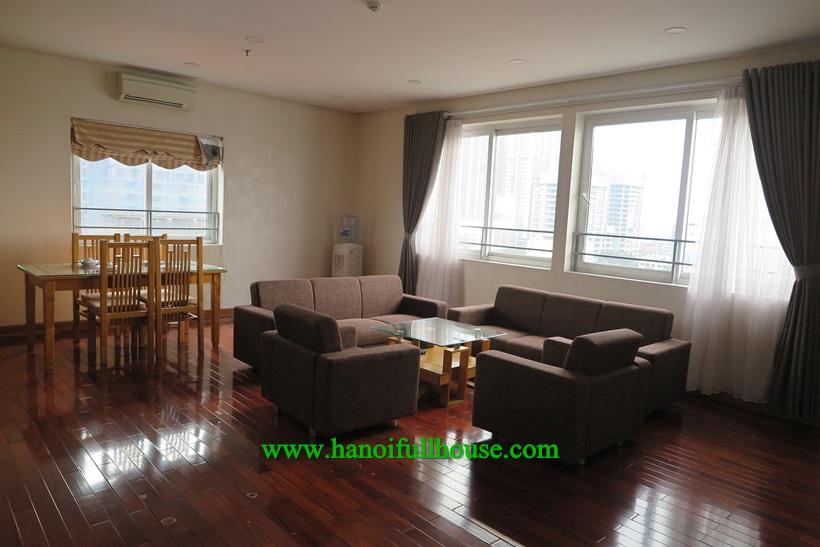 Nice Duplex apartment,full of light, with full service in Ba Dinh near Lotte center
