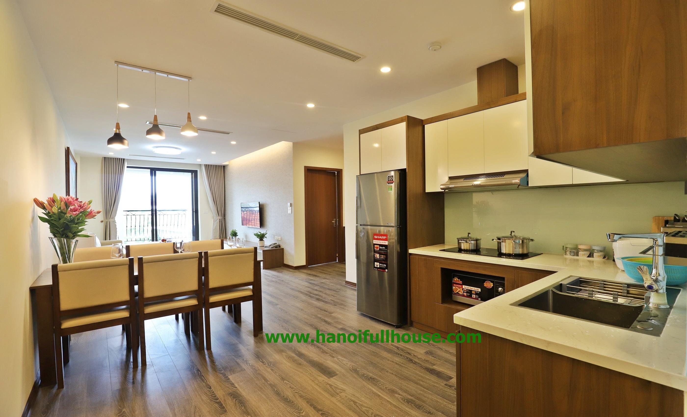 Luxurious, modern and convenient 2-bedroom apartment on Tay Ho str