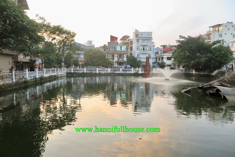 Lake house with garage ,full furniture with well equipment in Ba Dinh