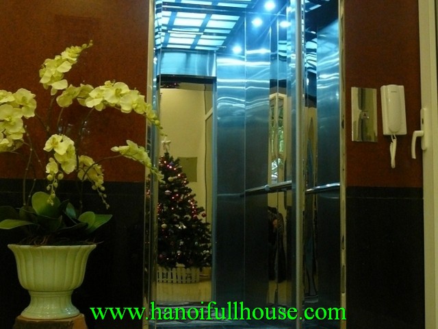 Good apartment 1 bedroom for rent in Dong Da dist, Ha Noi. Fully furnished, elevator