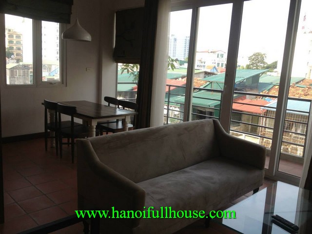 Spacious 2 bedroom serviced apartment in Hoan Kiem dist for lease