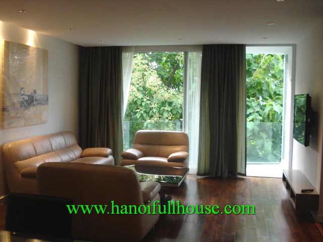 Great serviced apartment with full luxury furniture in Tay Ho dist for rent