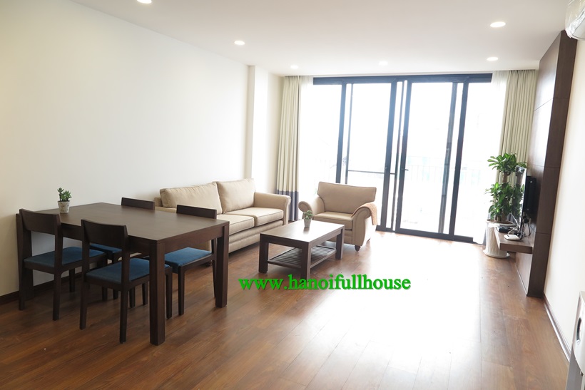 Serviced apartment for rent 02 bedrooms,02 bathroom ,big balcony in Xuan Dieu