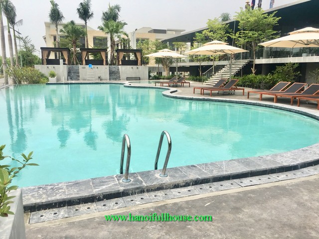 5 BEDROOM house in Long Bien with beautiful garden, pool, gym and security guard