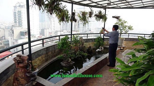 surprised about 250m2 apartment for rent in Ba Dinh