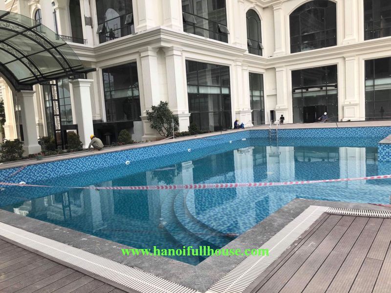 2 bedrooms apartment on Sunshine Riverside Tay Ho, Nhat Tan bridge view.